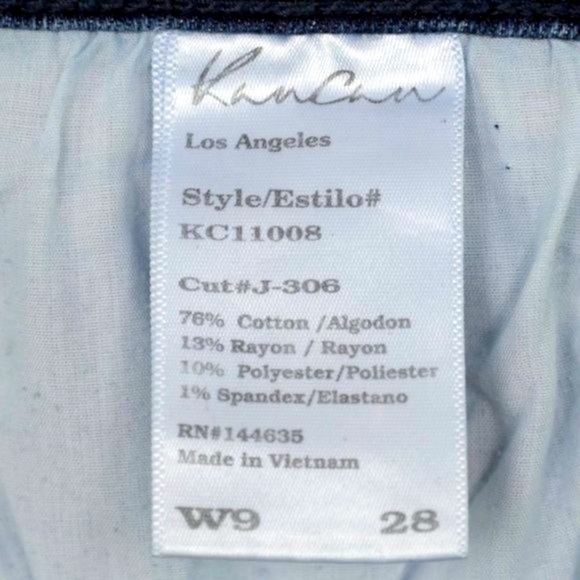 KanCan Distressed Skinny Ankle Jeans size 28 - Picture 11 of 11